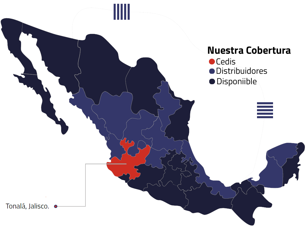 Mapa de cobertura